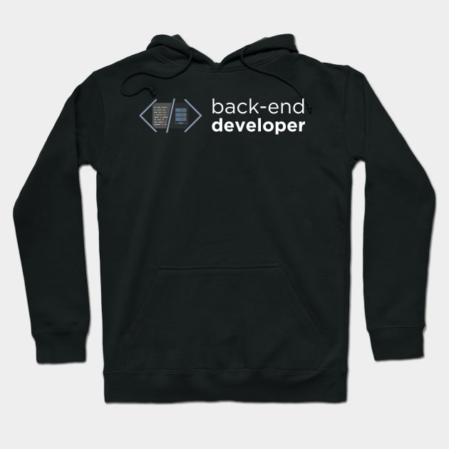 Developer Back-end Hoodie by thedevtee